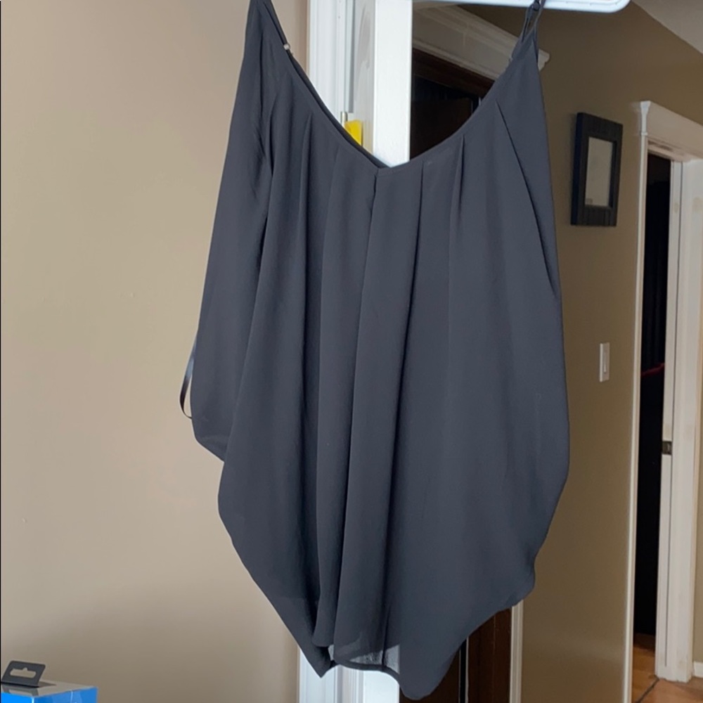 Flowy black cami/tank